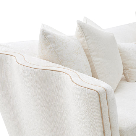 La Terrazza Light Champagne Sofa Starlight Light Champagne from Michael Amini - Luna Furniture