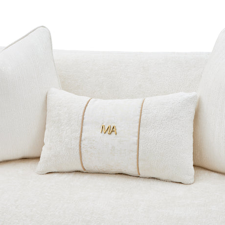 La Terrazza Light Champagne Sofa Starlight Light Champagne from Michael Amini - Luna Furniture