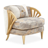 La Terrazza Light Champagne Accent Chair Cappuccino Light Champagne from Michael Amini - Luna Furniture