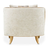 La Terrazza Light Champagne Accent Chair Cappuccino Light Champagne from Michael Amini - Luna Furniture