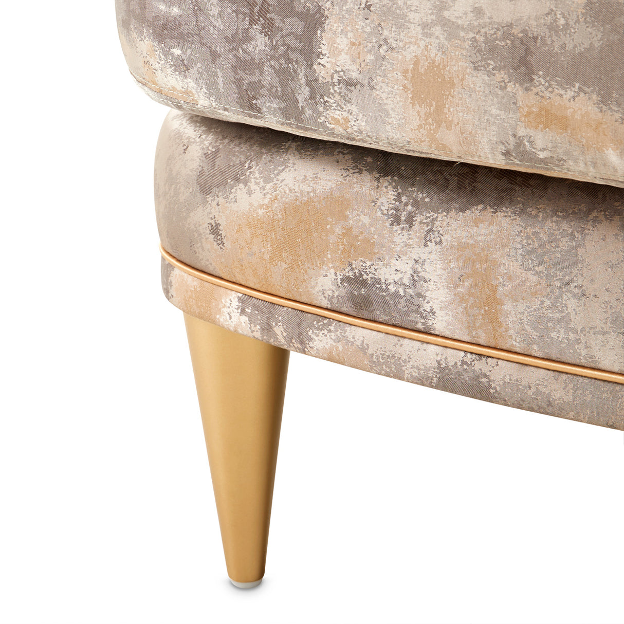 La Terrazza Light Champagne Accent Chair Cappuccino Light Champagne from Michael Amini - Luna Furniture