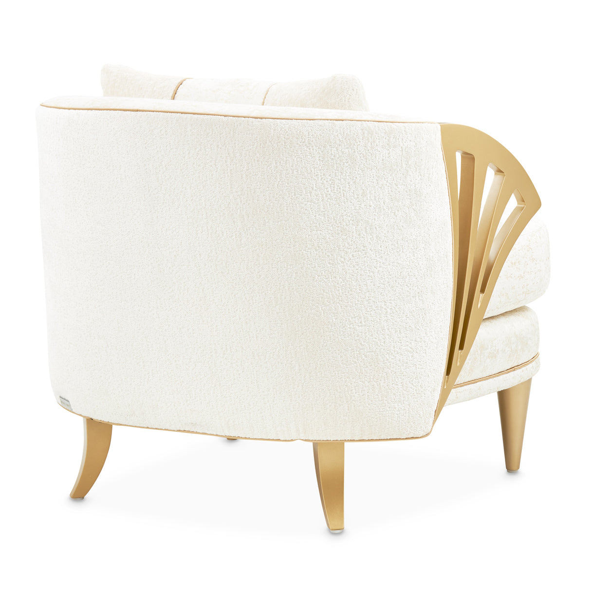 La Terrazza Light Champagne Accent Chair Starlight Light Champagne from Michael Amini - Luna Furniture