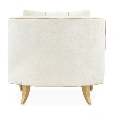 La Terrazza Light Champagne Accent Chair Starlight Light Champagne from Michael Amini - Luna Furniture