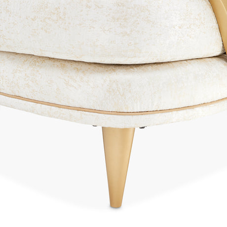 La Terrazza Light Champagne Accent Chair Starlight Light Champagne from Michael Amini - Luna Furniture