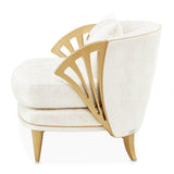 La Terrazza Light Champagne Accent Chair Starlight Light Champagne from Michael Amini - Luna Furniture