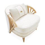 La Terrazza Light Champagne Accent Chair Starlight Light Champagne from Michael Amini - Luna Furniture
