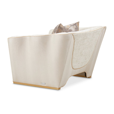 La Terrazza Light Champagne Matching Chair Cappuccino Light Champagne from Michael Amini - Luna Furniture