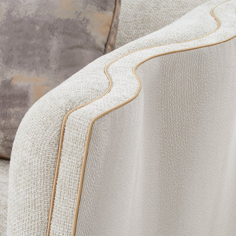 La Terrazza Light Champagne Matching Chair Cappuccino Light Champagne from Michael Amini - Luna Furniture