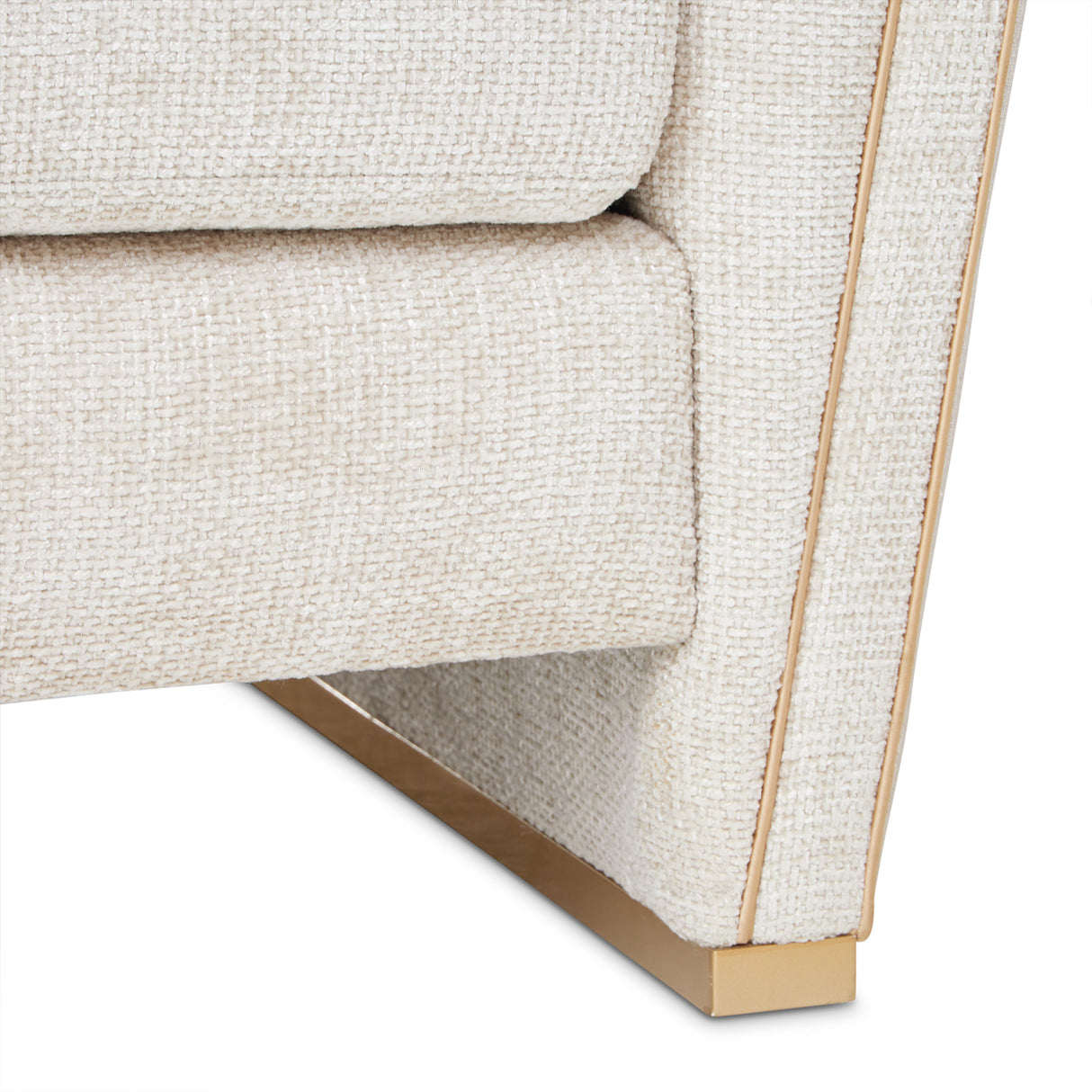 La Terrazza Light Champagne Matching Chair Cappuccino Light Champagne from Michael Amini - Luna Furniture