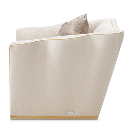 La Terrazza Light Champagne Matching Chair Cappuccino Light Champagne from Michael Amini - Luna Furniture