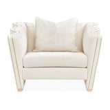 La Terrazza Light Champagne Matching Chair Starlight Light Champagne from Michael Amini - Luna Furniture
