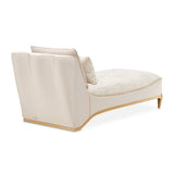 La Terrazza Light Champagne Chaise Cappuccino Light Champagne from Michael Amini - Luna Furniture