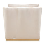 La Terrazza Light Champagne Chaise Cappuccino Light Champagne from Michael Amini - Luna Furniture