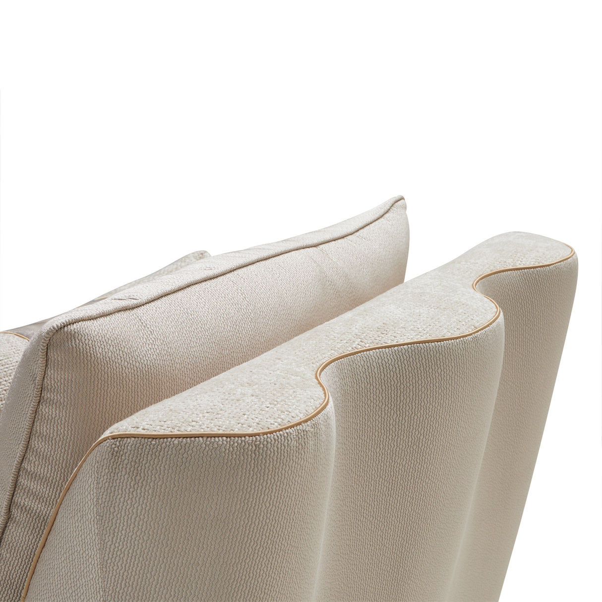 La Terrazza Light Champagne Chaise Cappuccino Light Champagne from Michael Amini - Luna Furniture