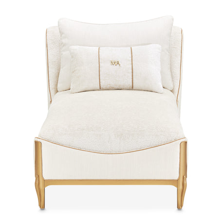La Terrazza Light Champagne Chaise Starlight Light Champagne from Michael Amini - Luna Furniture