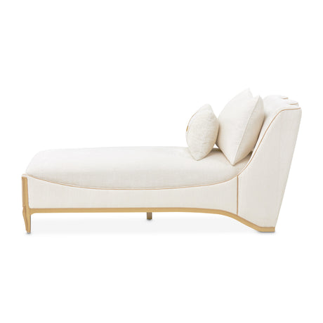 La Terrazza Light Champagne Chaise Starlight Light Champagne from Michael Amini - Luna Furniture