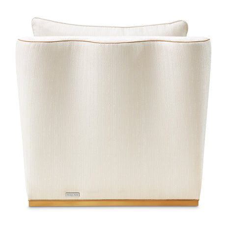 La Terrazza Light Champagne Chaise Starlight Light Champagne from Michael Amini - Luna Furniture