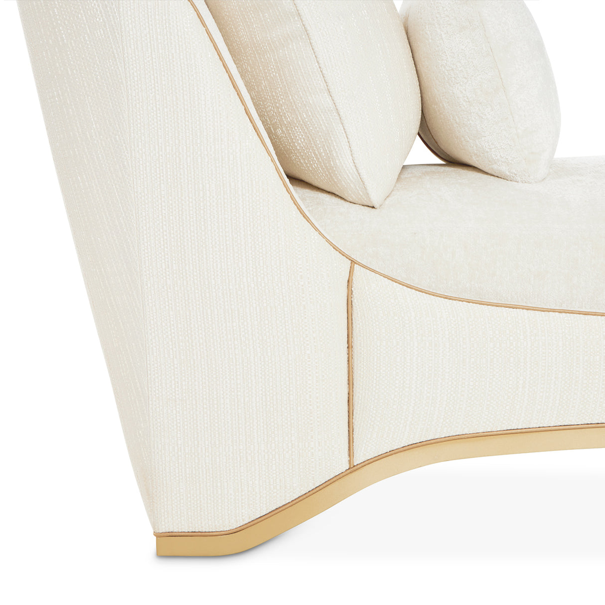 La Terrazza Light Champagne Chaise Starlight Light Champagne from Michael Amini - Luna Furniture