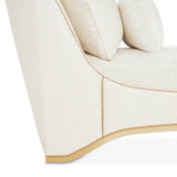 La Terrazza Light Champagne Chaise Starlight Light Champagne from Michael Amini - Luna Furniture