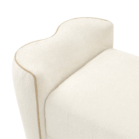 La Terrazza Creamy Pearl Bed Bench from Michael Amini - Luna Furniture