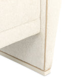 La Terrazza Creamy Pearl Bed Bench from Michael Amini - Luna Furniture