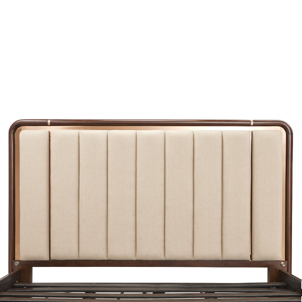 Mason Park Umber Queen Platform Bed W/lift Mechanism & Slats (4pc) from Michael Amini - Luna Furniture