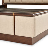 Mason Park Umber Lift Up Storage Bed from Michael Amini - Luna Furniture