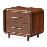 Mason Park Umber Nightstand With Led Lighting from Michael Amini - Luna Furniture