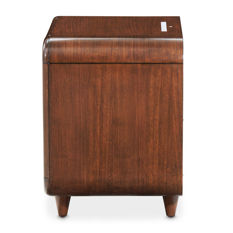 Mason Park Umber Nightstand With Led Lighting from Michael Amini - Luna Furniture
