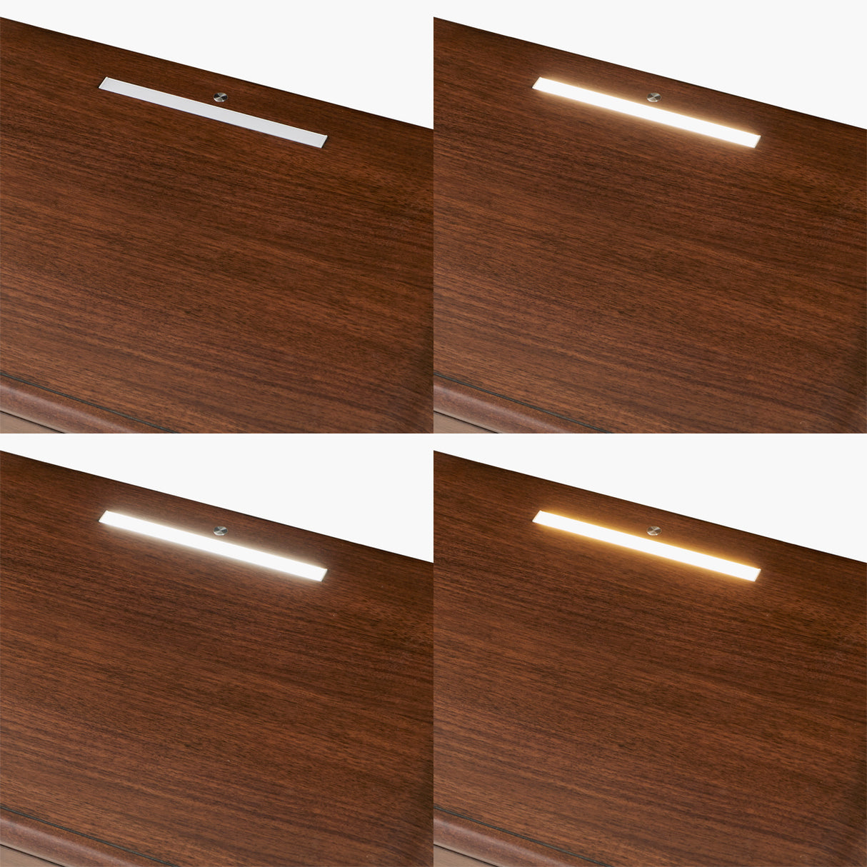 Mason Park Umber Nightstand With Led Lighting from Michael Amini - Luna Furniture