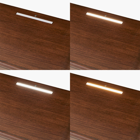 Mason Park Umber Nightstand With Led Lighting from Michael Amini - Luna Furniture