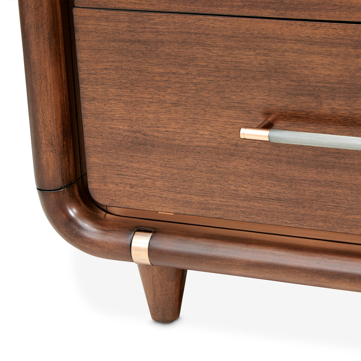 Mason Park Umber Nightstand With Led Lighting from Michael Amini - Luna Furniture