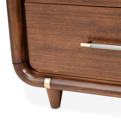 Mason Park Umber Nightstand With Led Lighting from Michael Amini - Luna Furniture