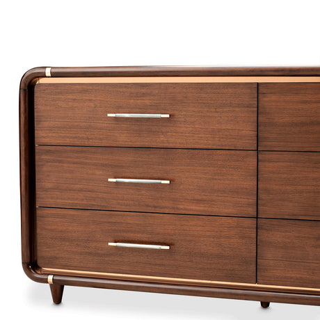 Mason Park Umber Dresser from Michael Amini - Luna Furniture