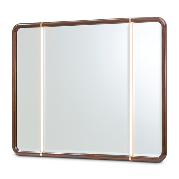 Mason Park Umber Dresser Mirror With Led Lighting