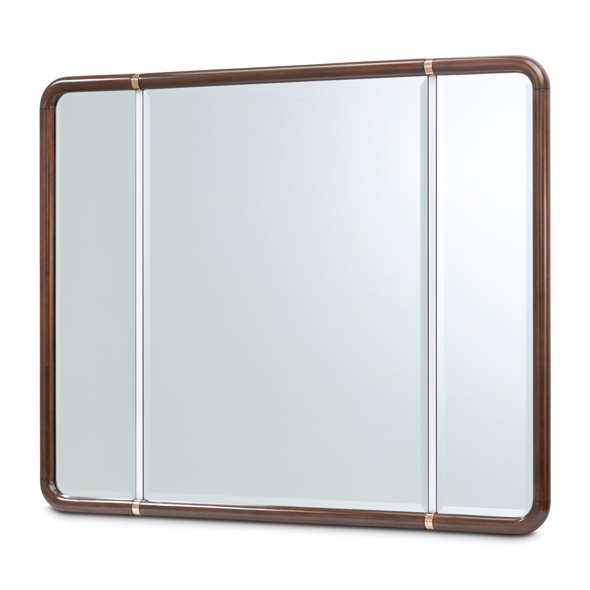 Mason Park Umber Dresser Mirror With Led Lighting from Michael Amini - Luna Furniture