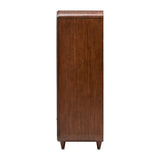 Mason Park Umber 5-drawer Chest from Michael Amini - Luna Furniture