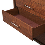 Mason Park Umber 5-drawer Chest from Michael Amini - Luna Furniture