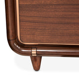 Mason Park Umber 5-drawer Chest from Michael Amini - Luna Furniture