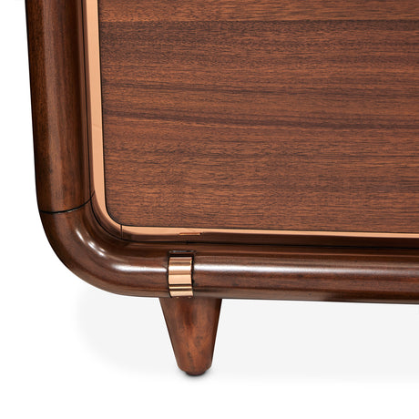 Mason Park Umber 5-drawer Chest from Michael Amini - Luna Furniture