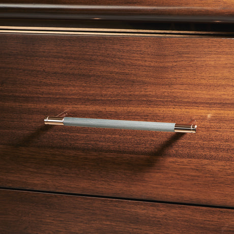Mason Park Umber 5-drawer Chest from Michael Amini - Luna Furniture