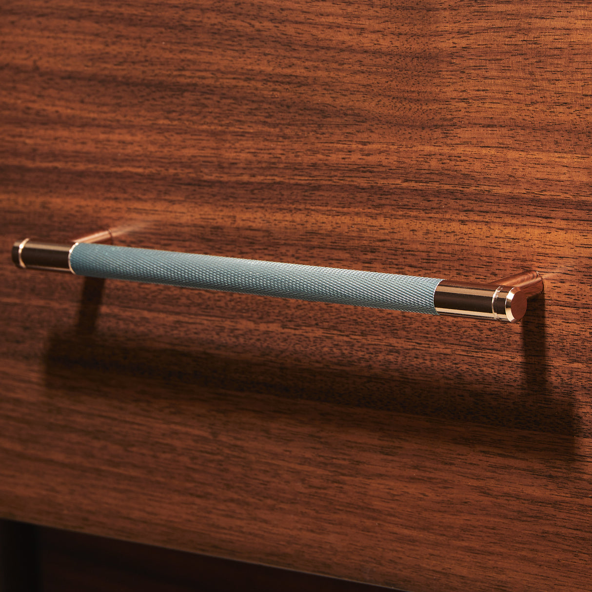 Mason Park Umber 5-drawer Chest from Michael Amini - Luna Furniture