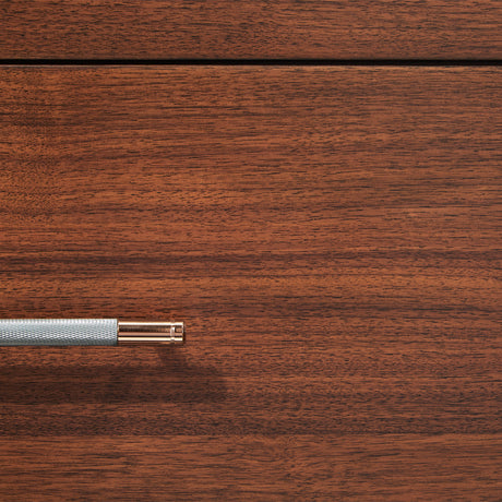 Mason Park Umber 5-drawer Chest from Michael Amini - Luna Furniture