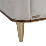 Houston Walnut Eastern King Channel Tufted Panel Bed 3pc from Michael Amini - Luna Furniture