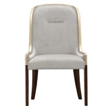 Houston Walnut Assmebled Side Chair Walnut from Michael Amini - Luna Furniture