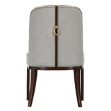 Houston Walnut Assmebled Side Chair Walnut from Michael Amini - Luna Furniture