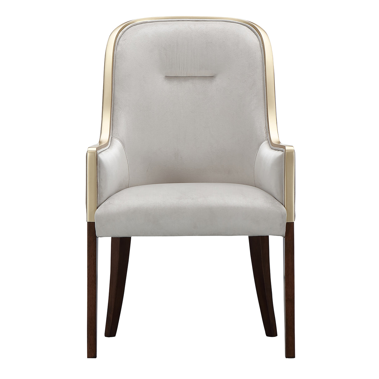 Houston Walnut Assmebled Arm Chair Walnut from Michael Amini - Luna Furniture