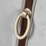 Houston Walnut Assmebled Arm Chair Walnut from Michael Amini - Luna Furniture