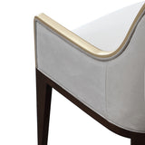 Houston Walnut Assmebled Arm Chair Walnut from Michael Amini - Luna Furniture