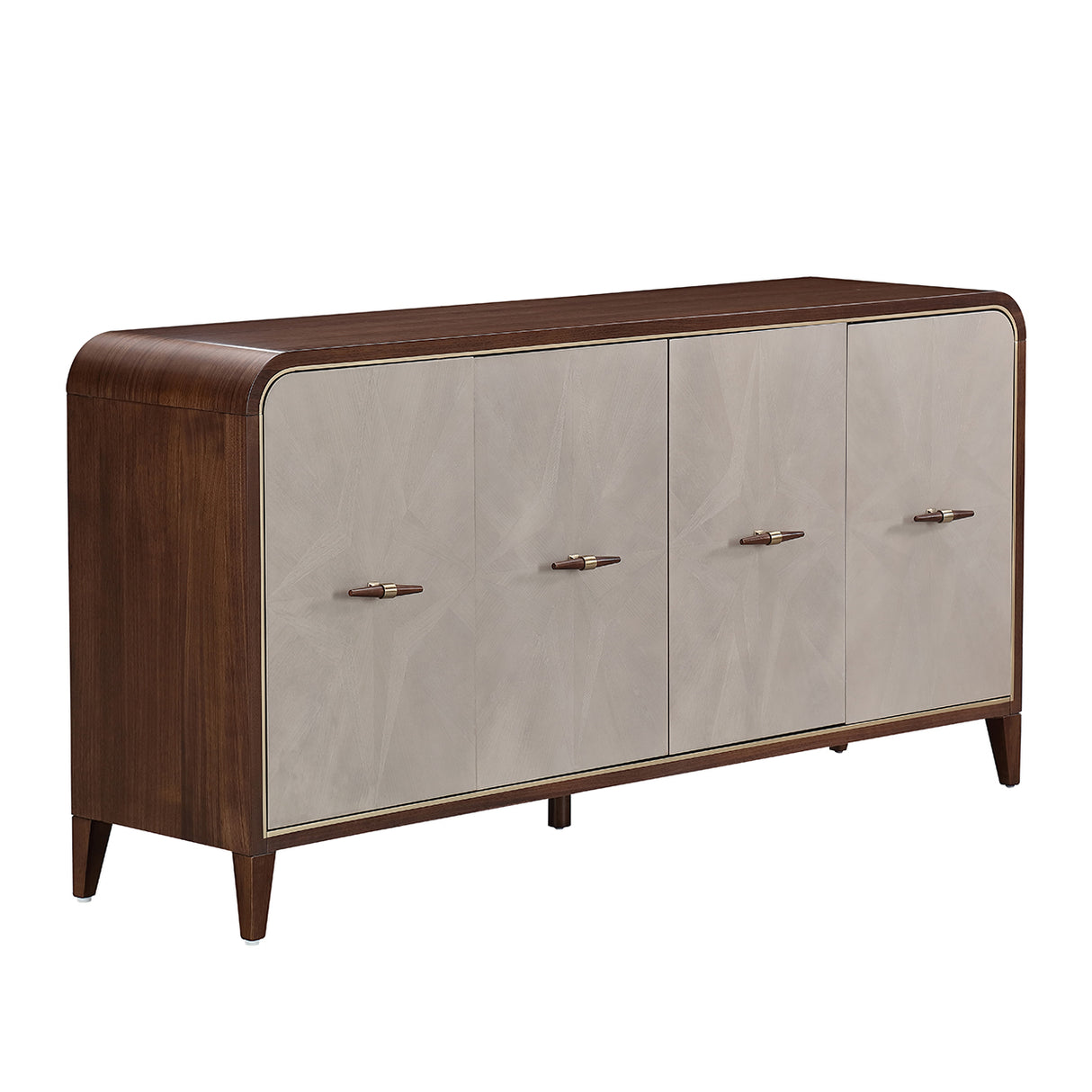Houston Walnut Sideboard from Michael Amini - Luna Furniture